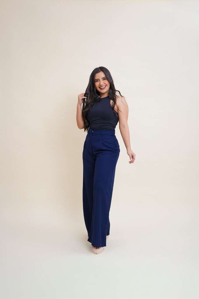 Pantalon Ancho Azul - Corporate Girl 2.0